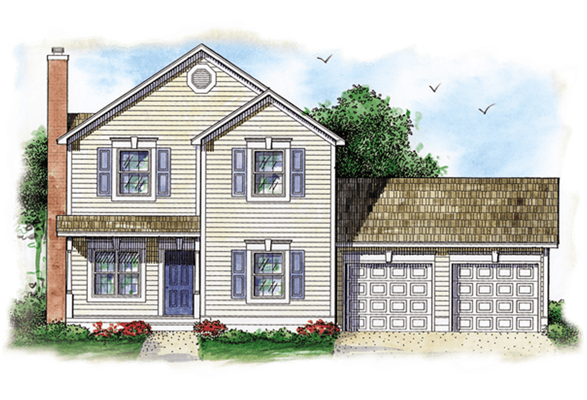 Narrow Lot The Winside by Heritage Homes of Nebraska